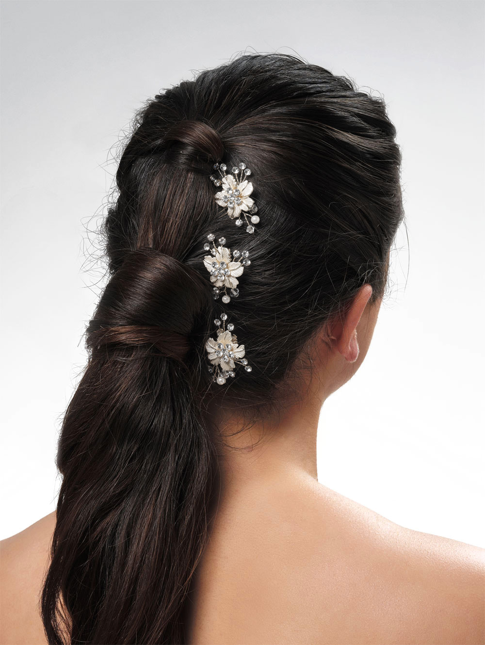 Νυφικά χτενάκια | BB-420 Hair Jewelry | 3 pcs - Image 4