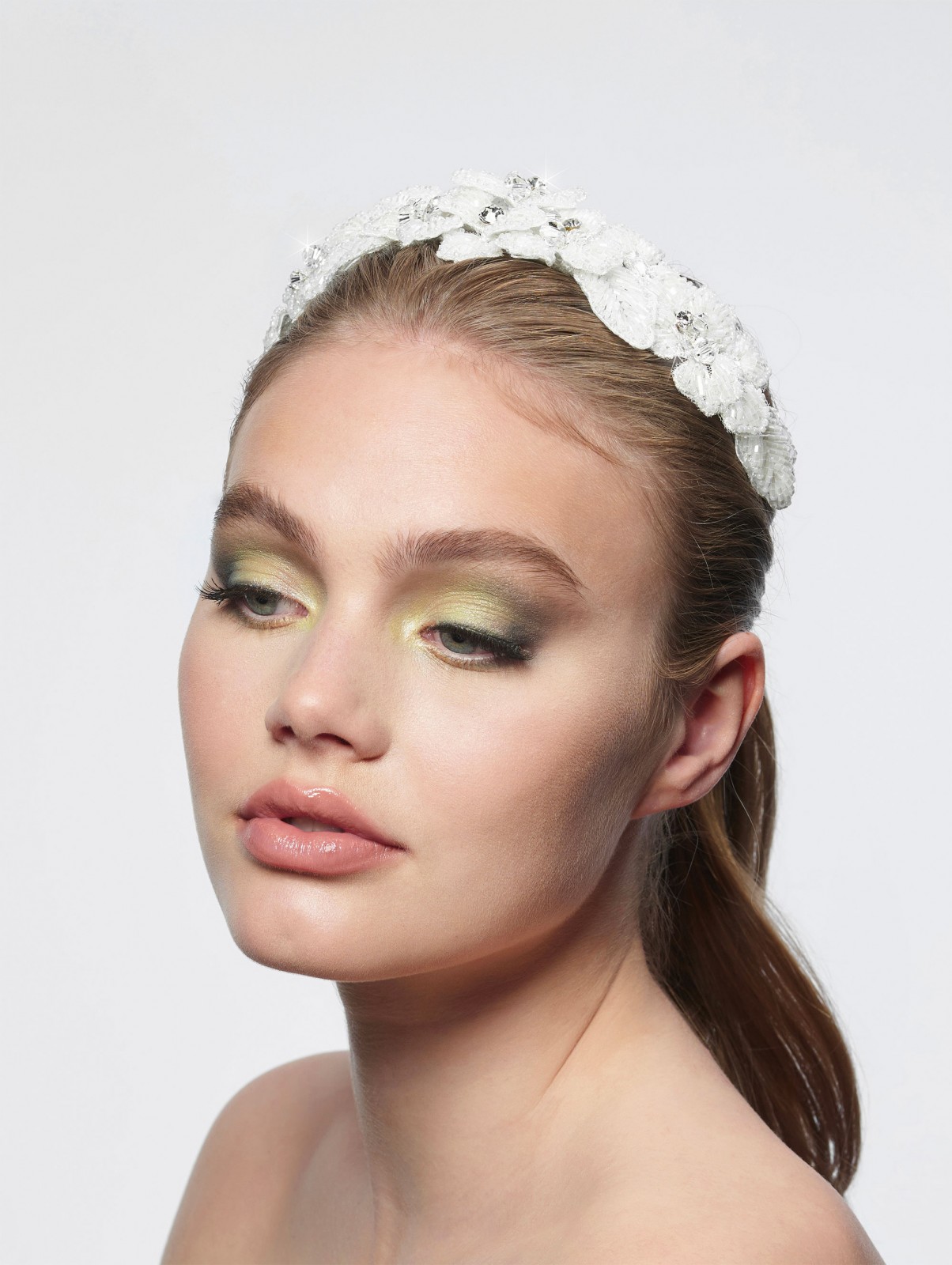 Νυφικό αξεσουάρ μαλλιών | BB-608 Tiara - Image 2