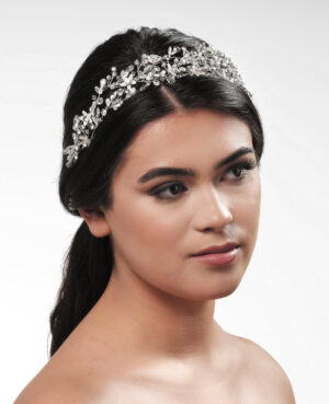 Νυφική στέκα | BB-651 Tiara Silver