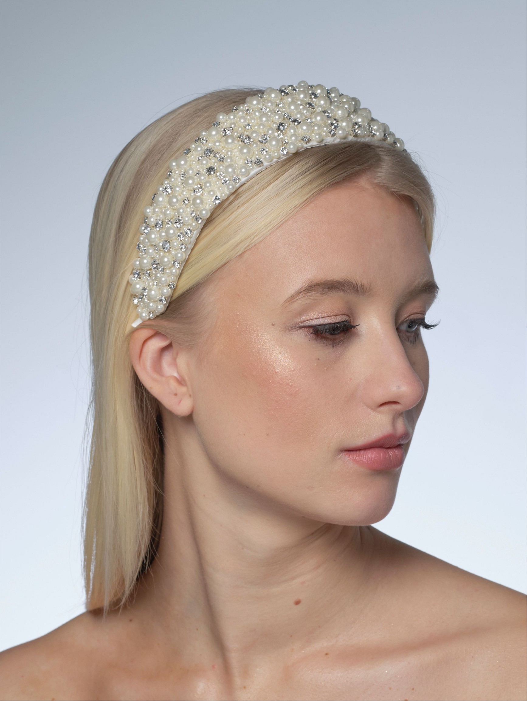 Νυφική στέκα | BB-7624 Hairband