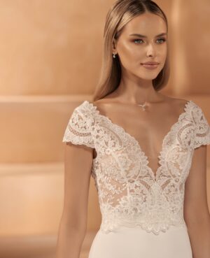 Νυφικό Τοπ με δαντέλα |  Ε426