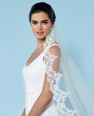 Νυφικό πέπλο | S152-280/1/MED