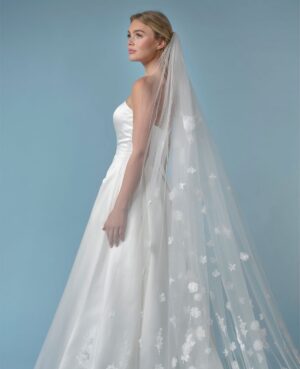 Νυφικό πέπλο | S422-350/1/MED