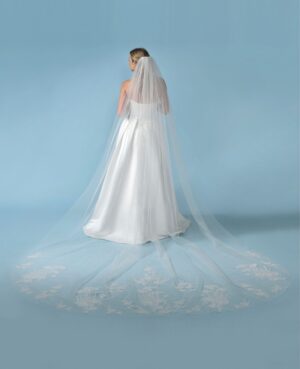 Νυφικό πέπλο | S432-350/1/MED