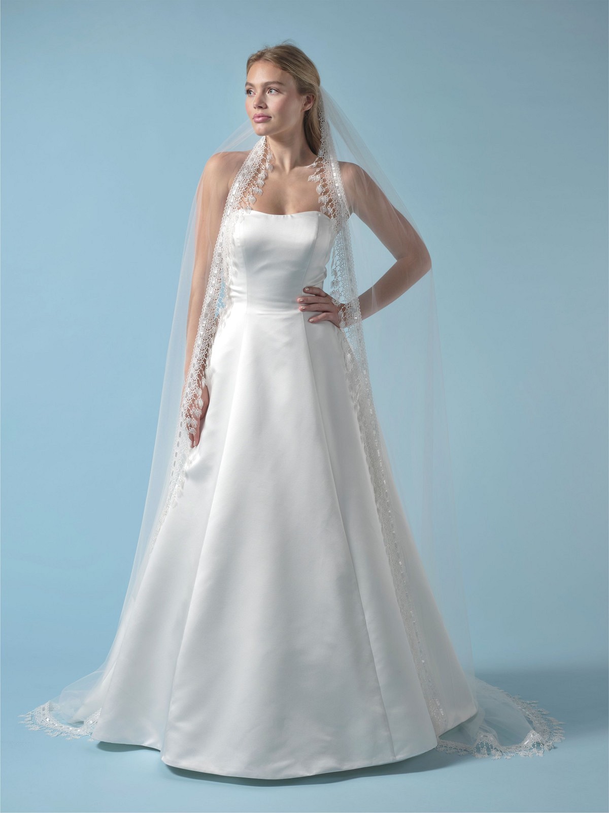 Νυφικό πέπλο | S440-280/1/SOFT - Image 2