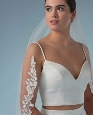 Νυφικό πέπλο | S446-210/1/MED