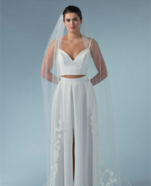 Νυφικό πέπλο | S475-300/1/MED