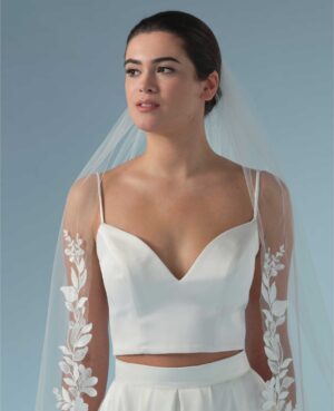 Νυφικό πέπλο | S481-300/1/MED