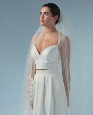 Νυφικό πέπλο | S483-300/1/MED
