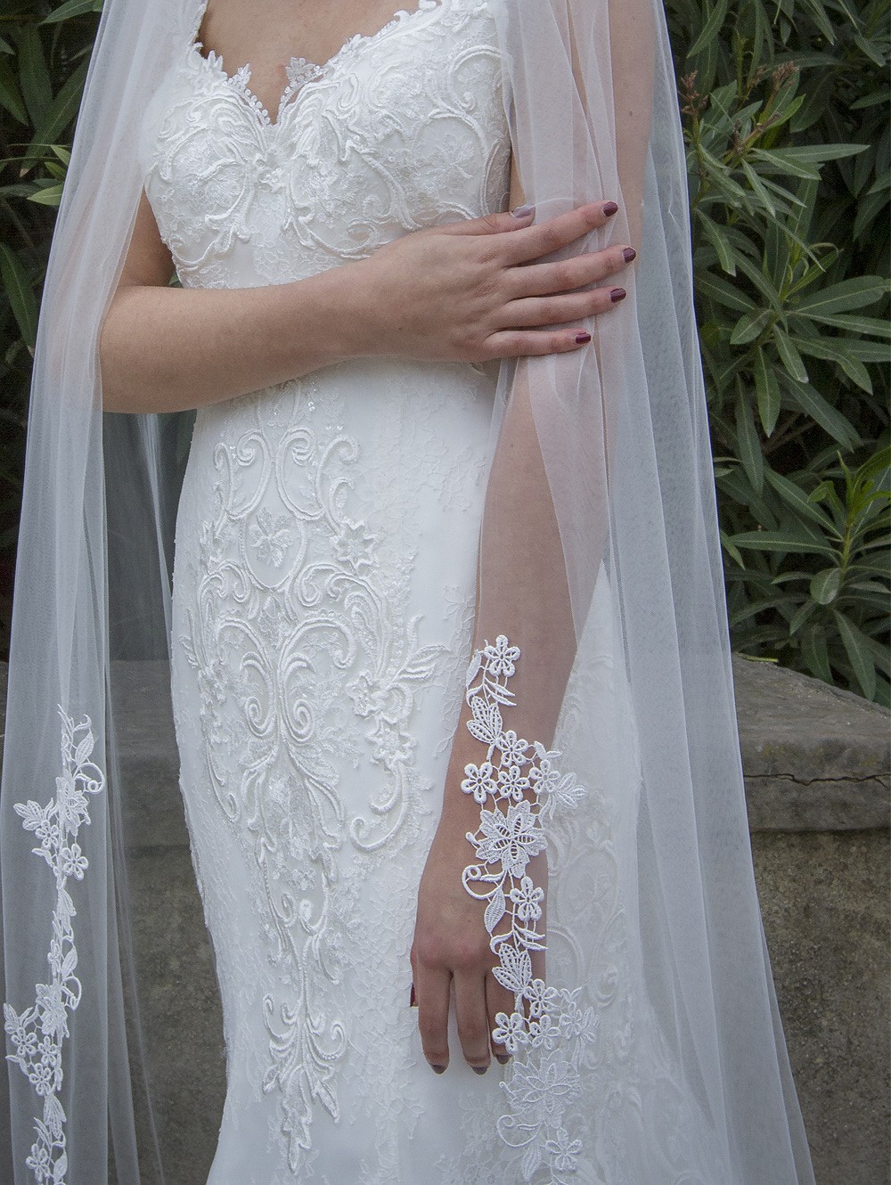 Νυφικό πέπλο | S702-280/1/SOFT - Image 2
