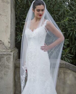 Νυφικό πέπλο | S702-280/1/SOFT