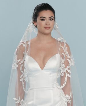 Νυφικό πέπλο | S407-300/1/MED