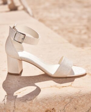 Νυφικά πέδιλα | Carrie | Glitter
