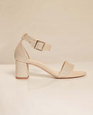 Νυφικά πέδιλα | Carrie | Gold
