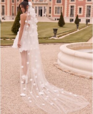 Πέπλο με λουλούδια | S546