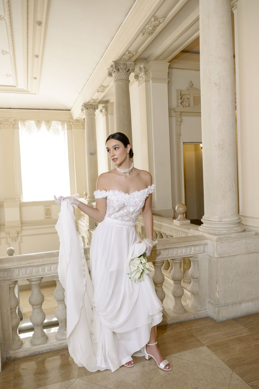 Νυφικά Πέδιλα 5εκ. | Beatrice Bridal shoe - Image 10