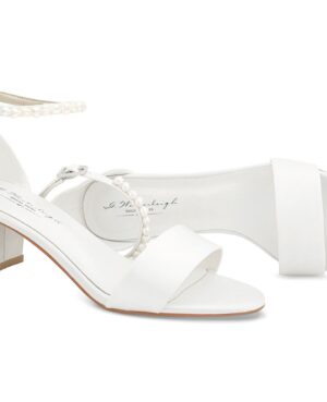 Νυφικά Πέδιλα 5εκ. | Beatrice Bridal shoe