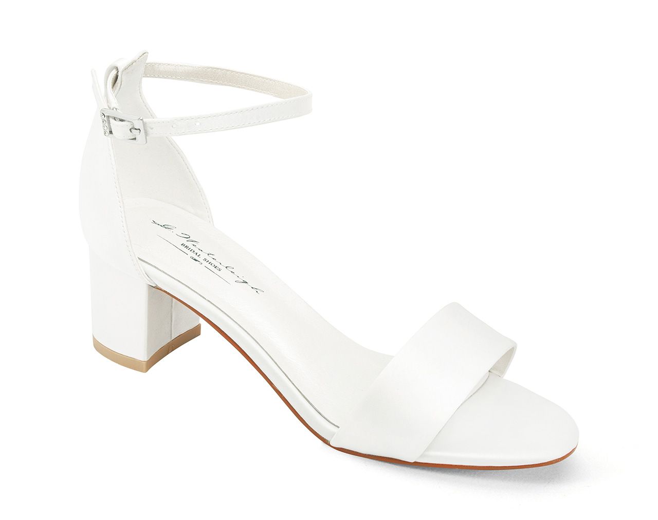 Νυφικά Πέδιλα 5εκ. | Beatrice Bridal shoe - Image 4
