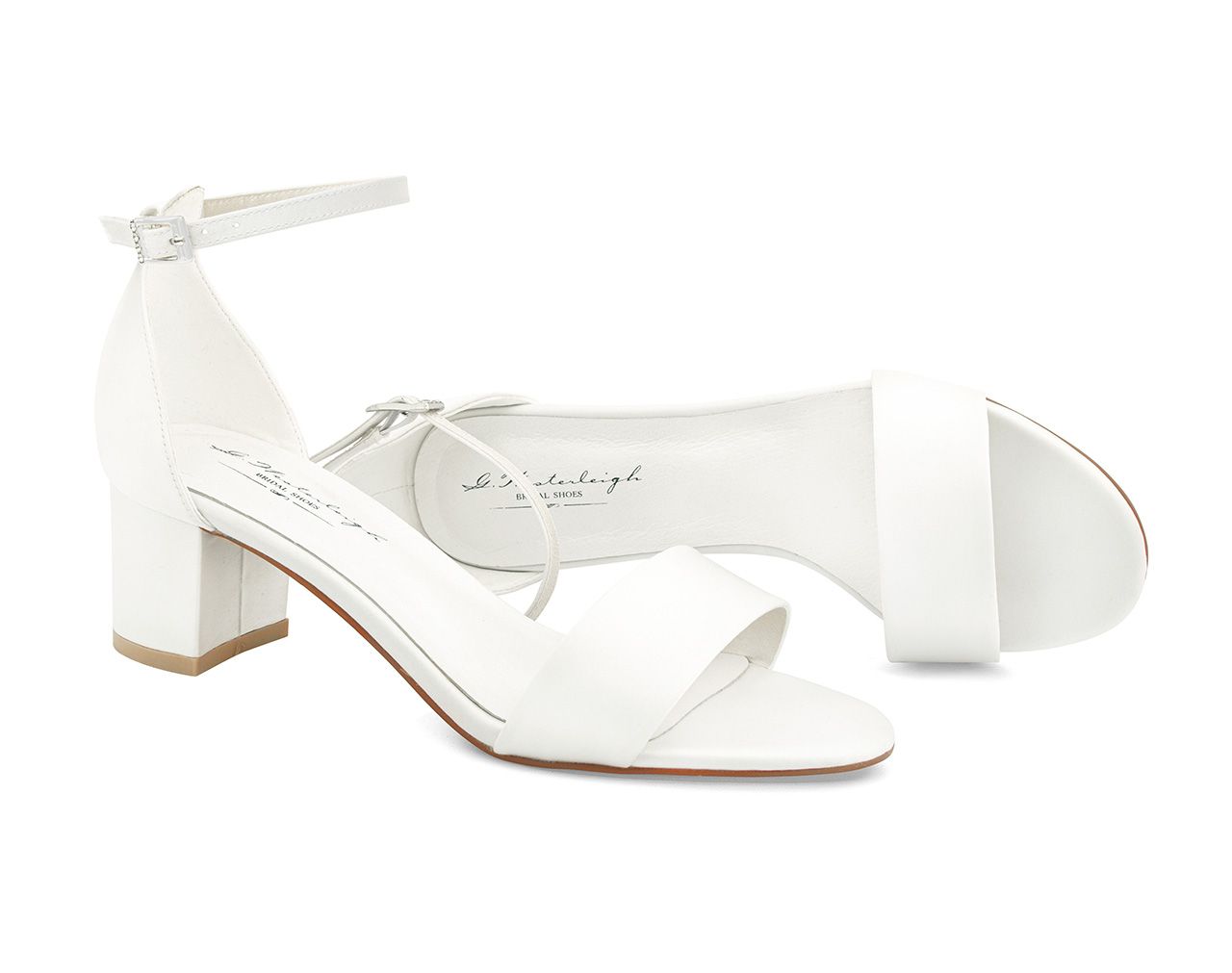 Νυφικά Πέδιλα 5εκ. | Beatrice Bridal shoe - Image 6