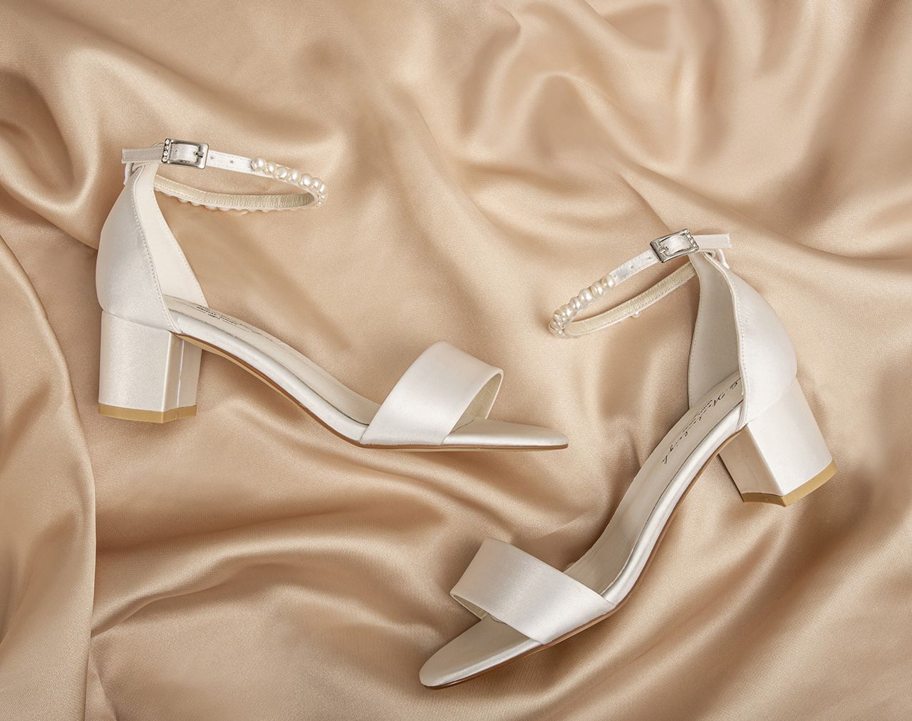 Νυφικά Πέδιλα 5εκ. | Beatrice Bridal shoe - Image 7
