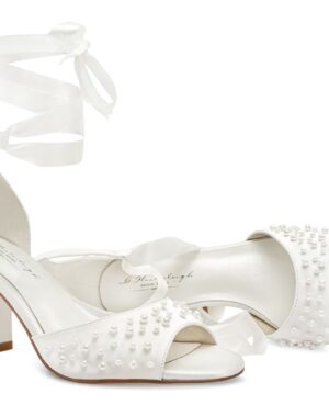 Νυφικά Πέδιλα 7,5εκ. | Esther Bridal shoe