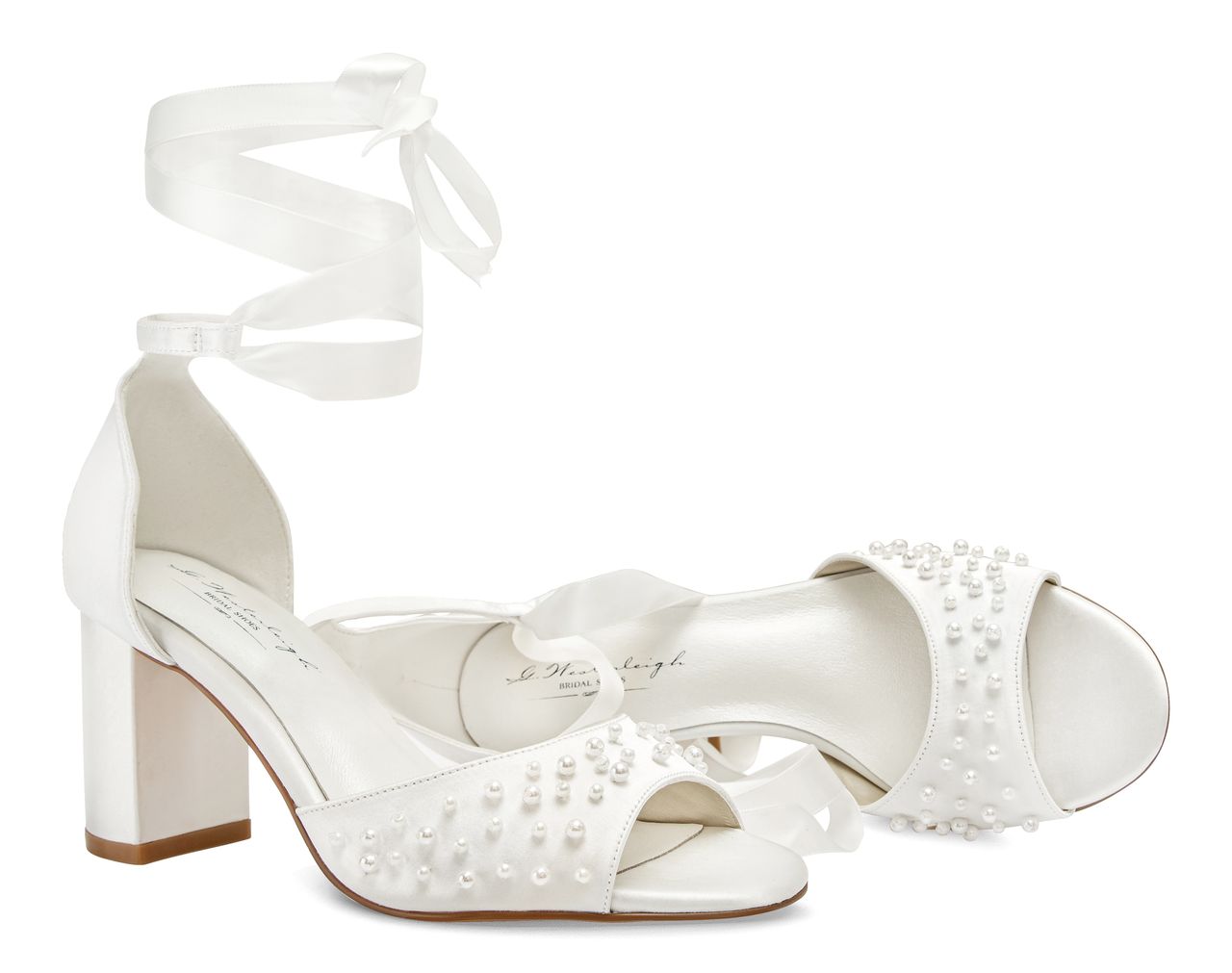 Νυφικά Πέδιλα 7,5εκ. | Esther Bridal shoe