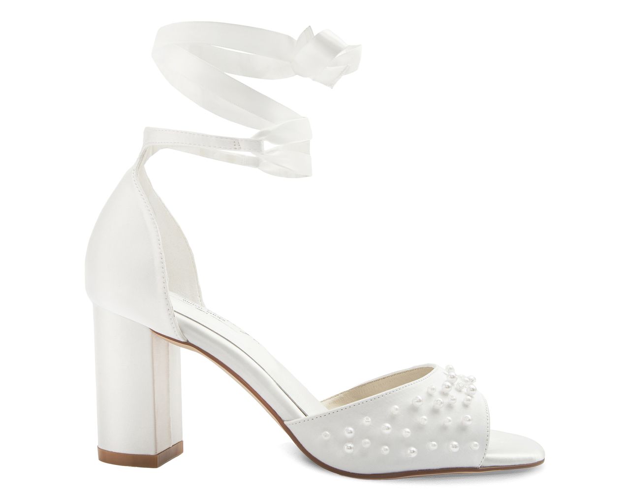Νυφικά Πέδιλα 7,5εκ. | Esther Bridal shoe - Image 3