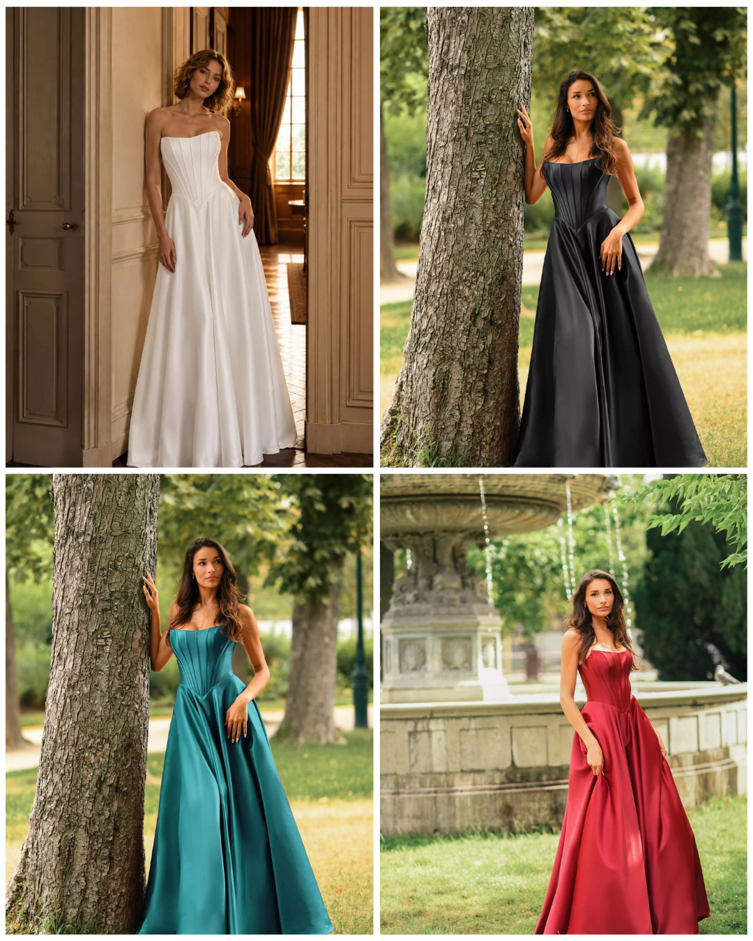Maxi Φόρεμα σατέν | Marisa PL6225